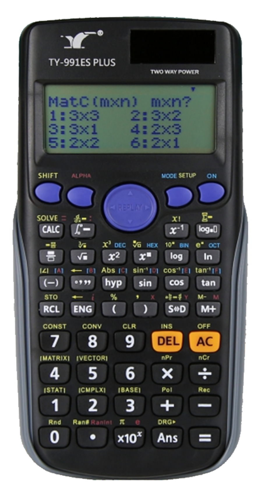 Digital function electronic calculator