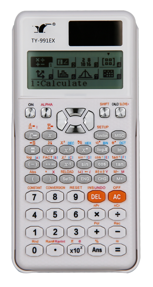Solar dual power scientific calculator