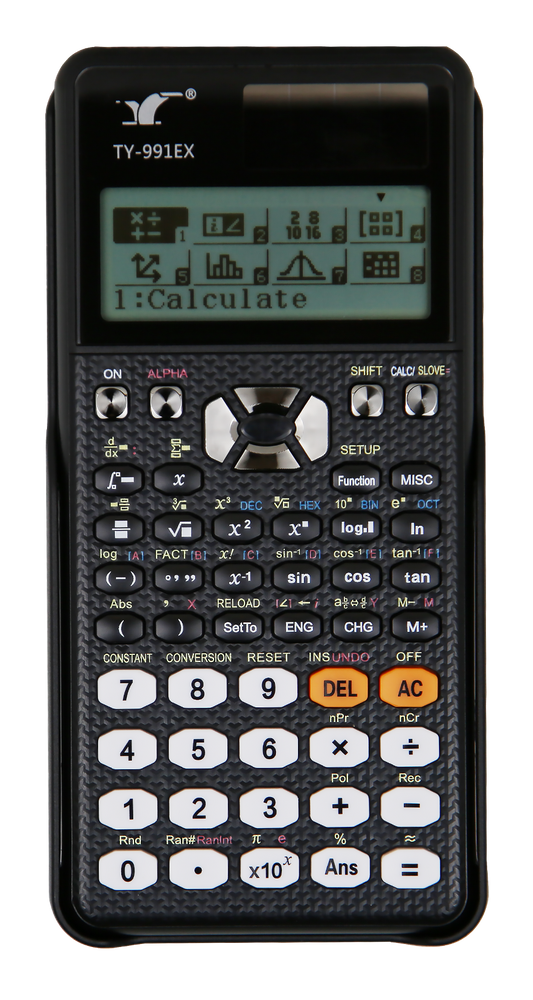Memory function solar dual power scientific calculator