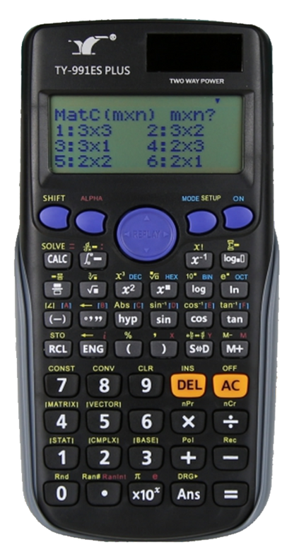 Digital function electronic calculator