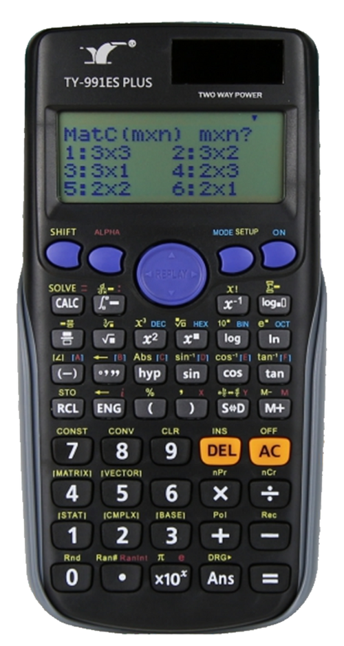 Digital function electronic calculator
