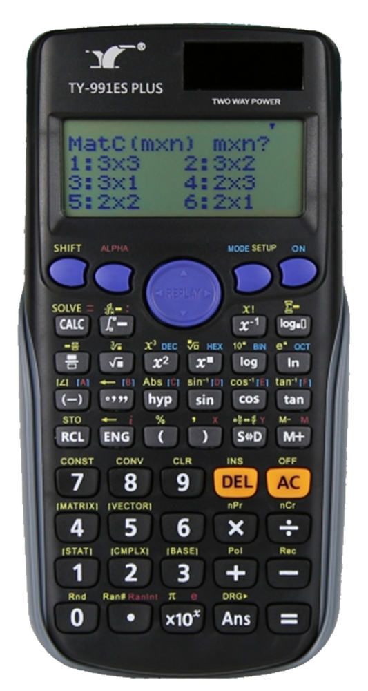 Digital function electronic calculator