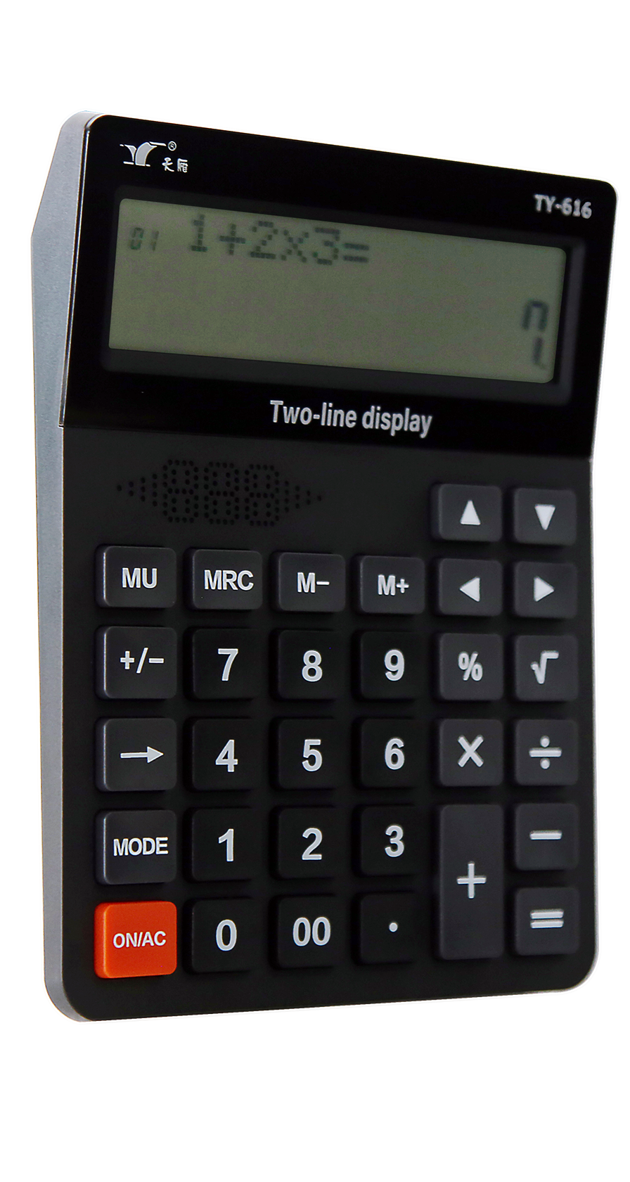 12-digit solar-powered desktop calculator